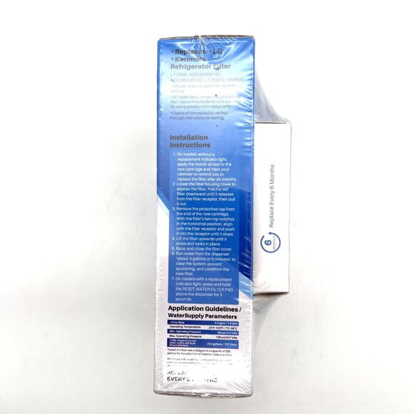 Icepure Refrigerator Filter Set Air Water ADQ36006101 LT700P 469690 AF004 2 Pack - Picture 3 of 9